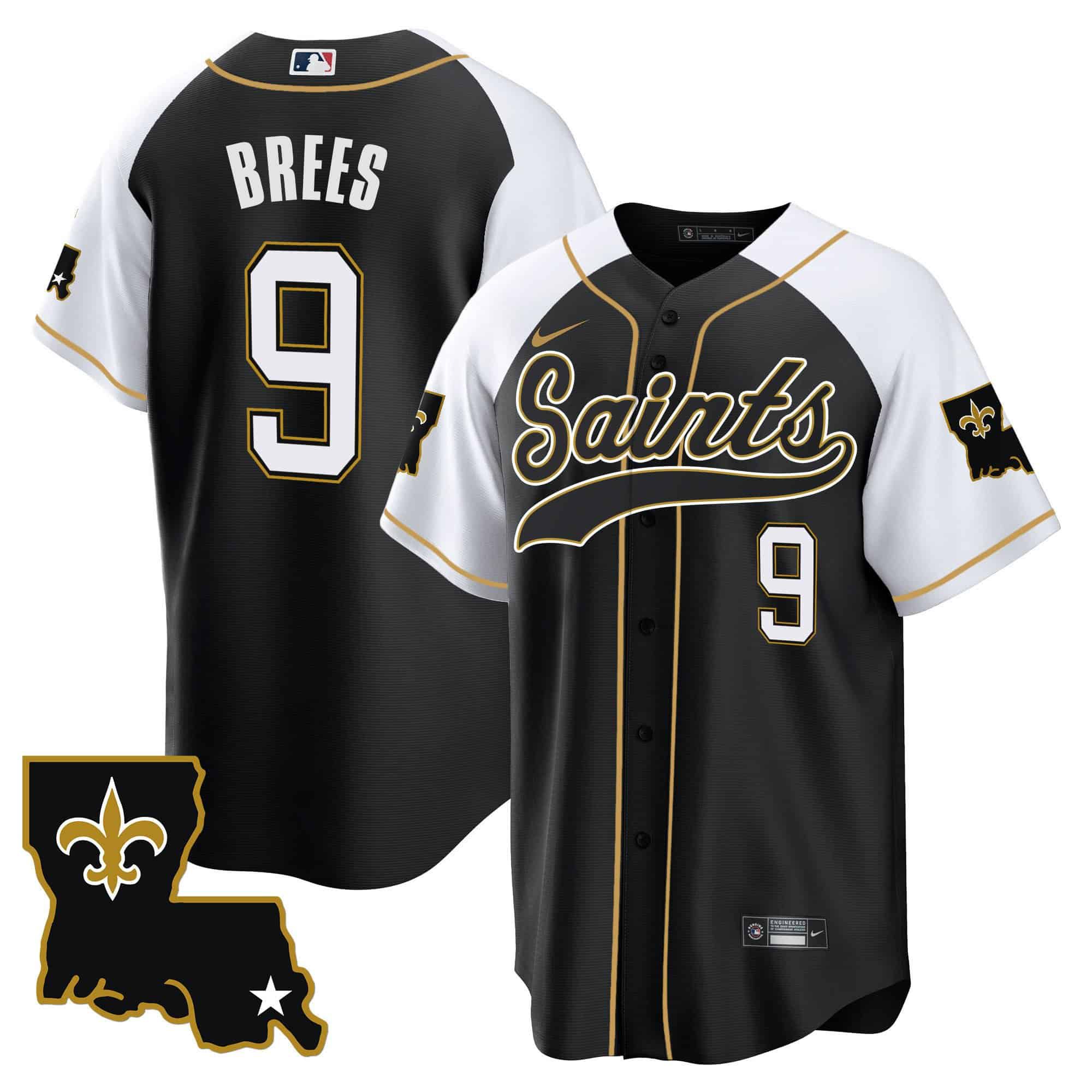 Men New Orleans Saints #9 Brees Black 2024 Nike 1987 Legacy Cool Base NFL Jersey->indianapolis colts->NFL Jersey